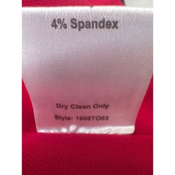 2/$30 NWT Choosy Size 6 Rose Red Sleeveless Halter Crop Top - Picture 9 of 11